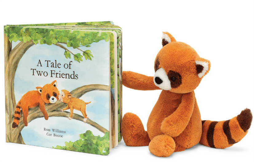 A Tale of Two Friends And Bashful Red Panda